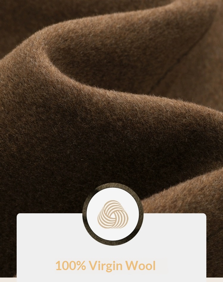 boy Boy Boy Autumn Winter 100% Wool High-End Double-Sided Suit Business Casual Woolen Coat Men's Clothing_voghion.com