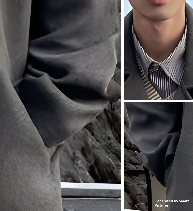 boy Boy Boy Winter Wool Coat For Men, Hong Kong Style, Mid-Length, Over-the-Knee, Thickened, Loose Fit, High-End Woolen Trench Coat,_voghion.com