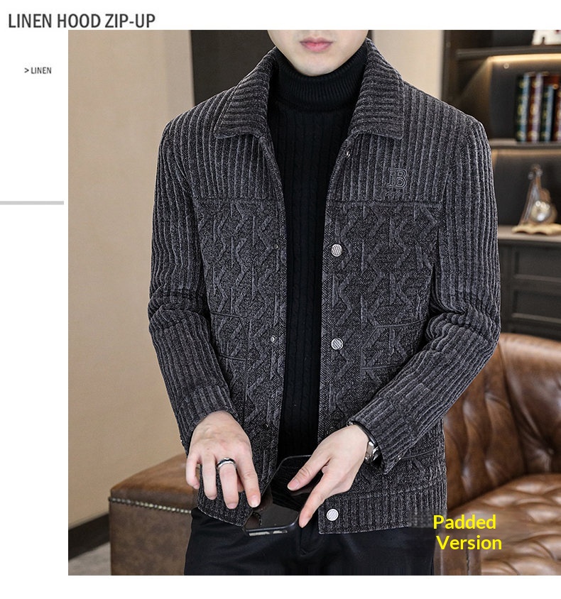 boy Boy Boy Casual Short Thickened Autumn Winter Fleece Trendy Wool Coat Men's Jacket Korean Style New In Stock_voghion.com