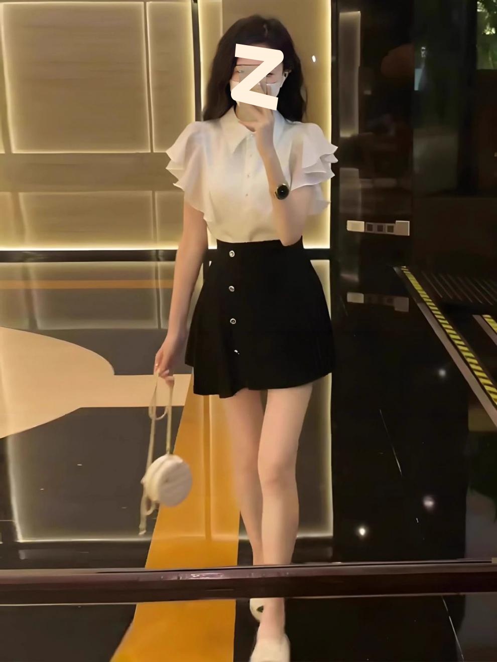 ChicShe High-End Egant Korean Salt Sty Outfit Mature JK Uniform Dress Two-Piece Set For Women Summer Straight Hair Direct_voghion.com