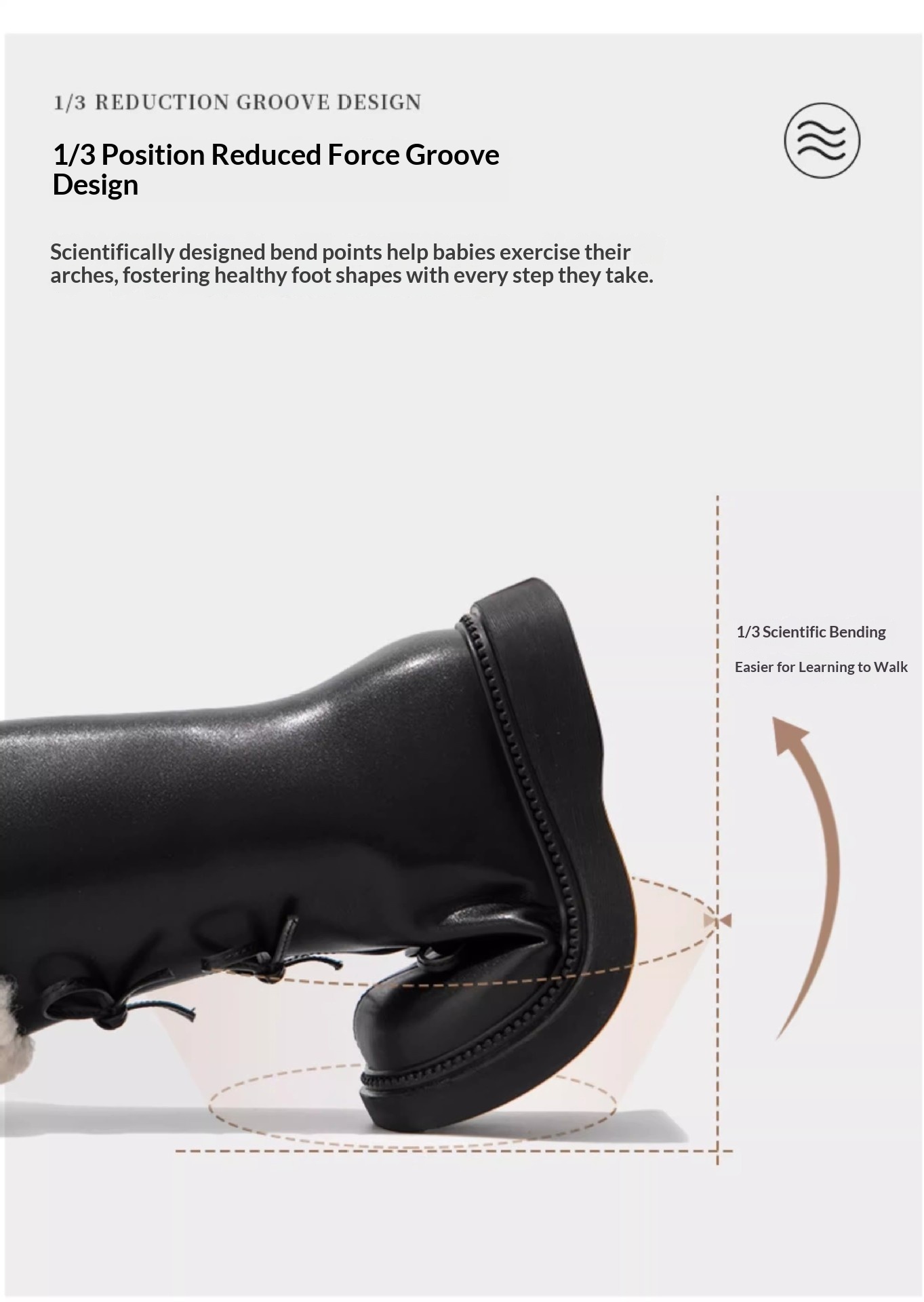 ShoeGlobe - Stivali da neve alti da principessa in pelle, foderati in pile, per bambine, autunno inverno 2025_voghion.com