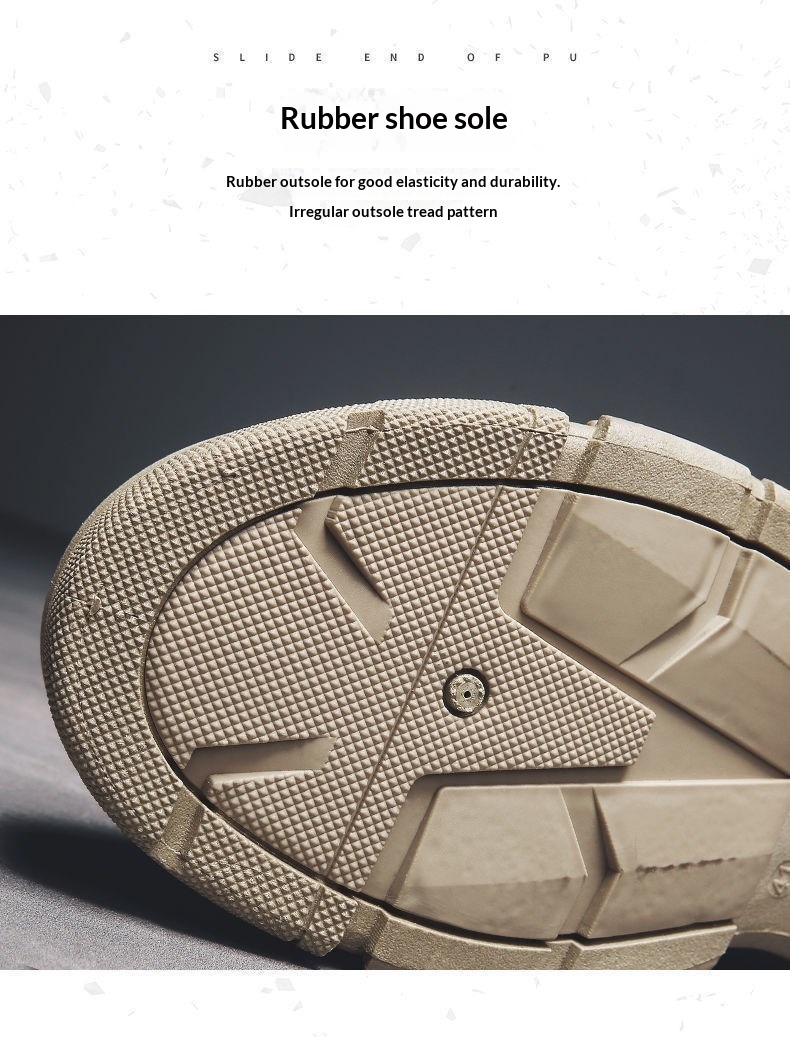 Glide Martin Winter Work High-top Men's Cotton Shoes With Fleece Warm Waterproof Non-slip Northeast Snow Boots Men_voghion.com