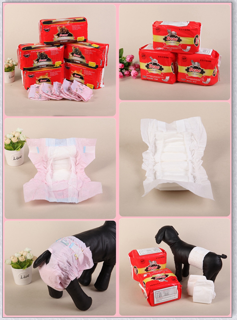 boy Boy Boy DONO Physiological Pants Male Dog Diapers Disposable Supplies Medium Pet Urine Pads_voghion.com
