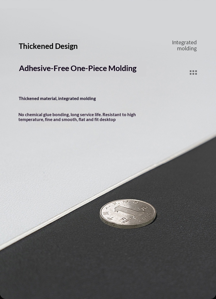 Tapis de souris NeoGear extra large, résistant à la saleté, double face en cuir, anti-rayures et résistant à l'usure, pour le jeu, le bureau ou l'ordinateur._voghion.com