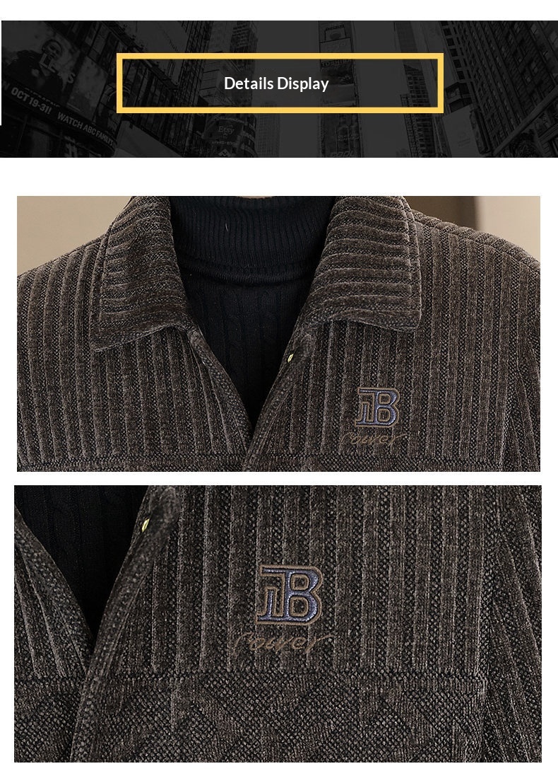 boy Boy Boy Casual Short Thickened Autumn Winter Fleece Trendy Wool Coat Men's Jacket Korean Style New In Stock_voghion.com