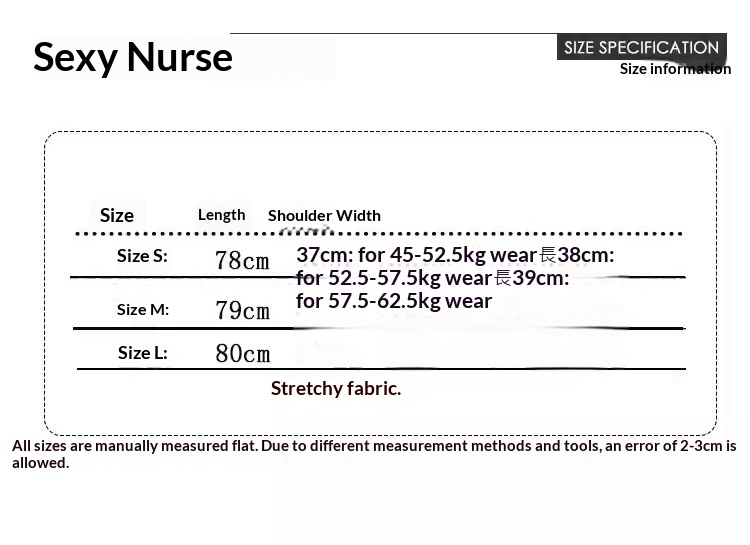 Eros Lab Lingerie Sexy Infermiera Uniforme Tentazione Vestito Aderente Passione Set Dottore Halloween Puro Desiderio Cosplay_voghion.com