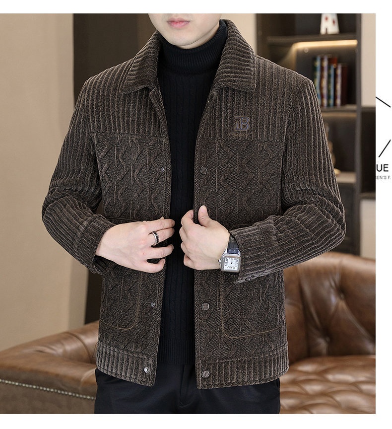 boy Boy Boy Casual Short Thickened Autumn Winter Fleece Trendy Wool Coat Men's Jacket Korean Style New In Stock_voghion.com