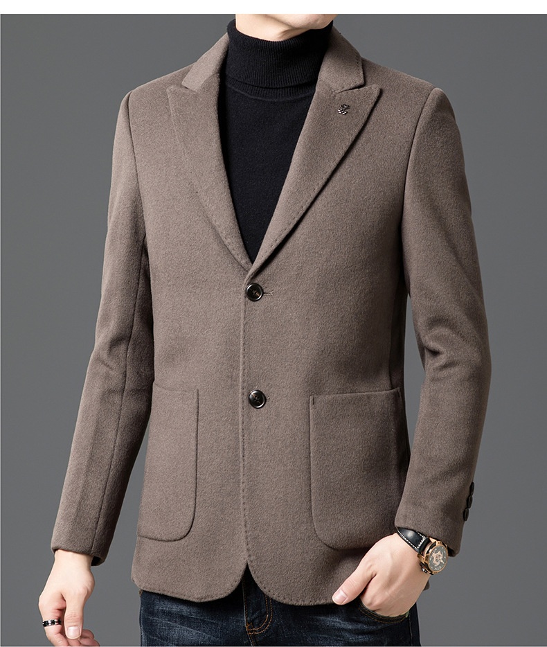 boy Boy Boy Winter New Men's Goose Down Liner Coat With Suit Collar, Trendy Loose Fit For Middle-aged And Young Men, Thickened_voghion.com