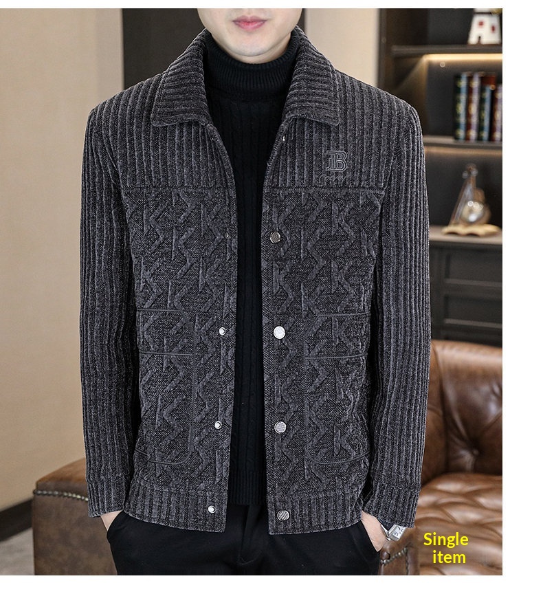 boy Boy Boy Casual Short Thickened Autumn Winter Fleece Trendy Wool Coat Men's Jacket Korean Style New In Stock_voghion.com