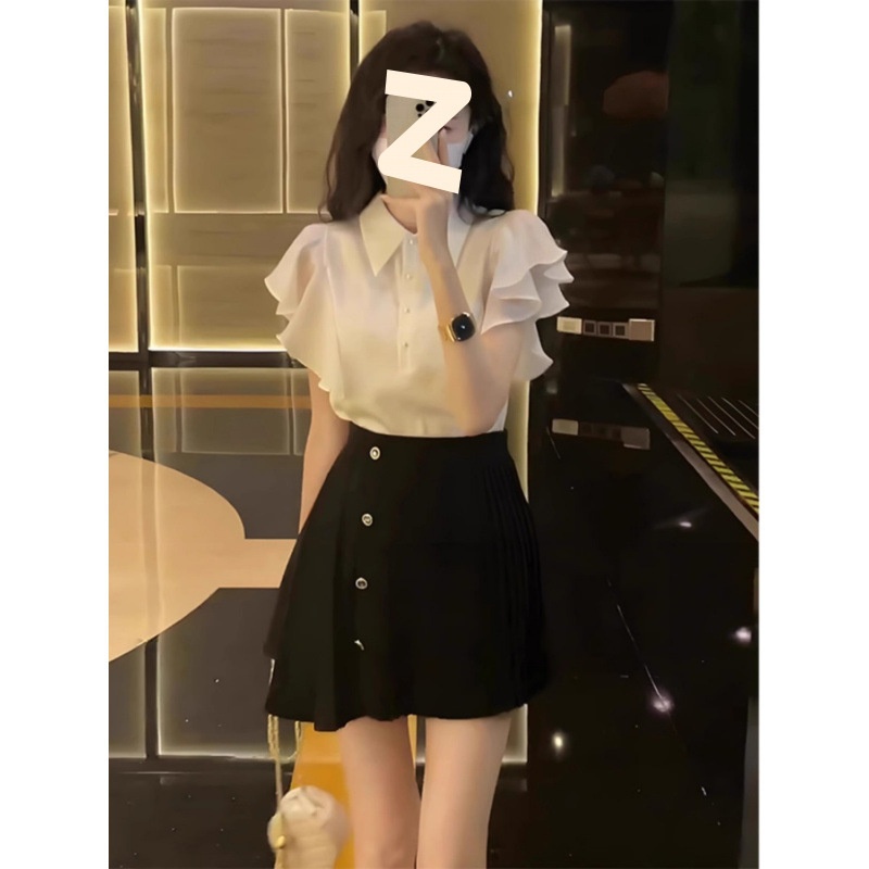 ChicShe High-End Egant Korean Salt Sty Outfit Mature JK Uniform Dress Two-Piece Set For Women Summer Straight Hair Direct_voghion.com