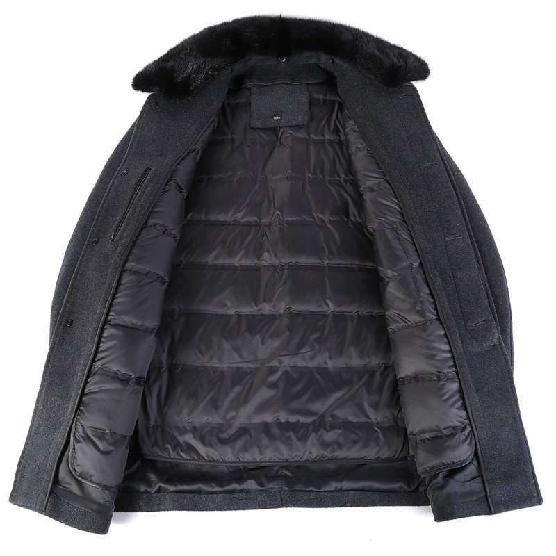 boy Boy Boy Winter Down Liner Cashmere Mid-Length Middle-aged Men Dad Wear Warm Fur Collar Woolen Coat_voghion.com