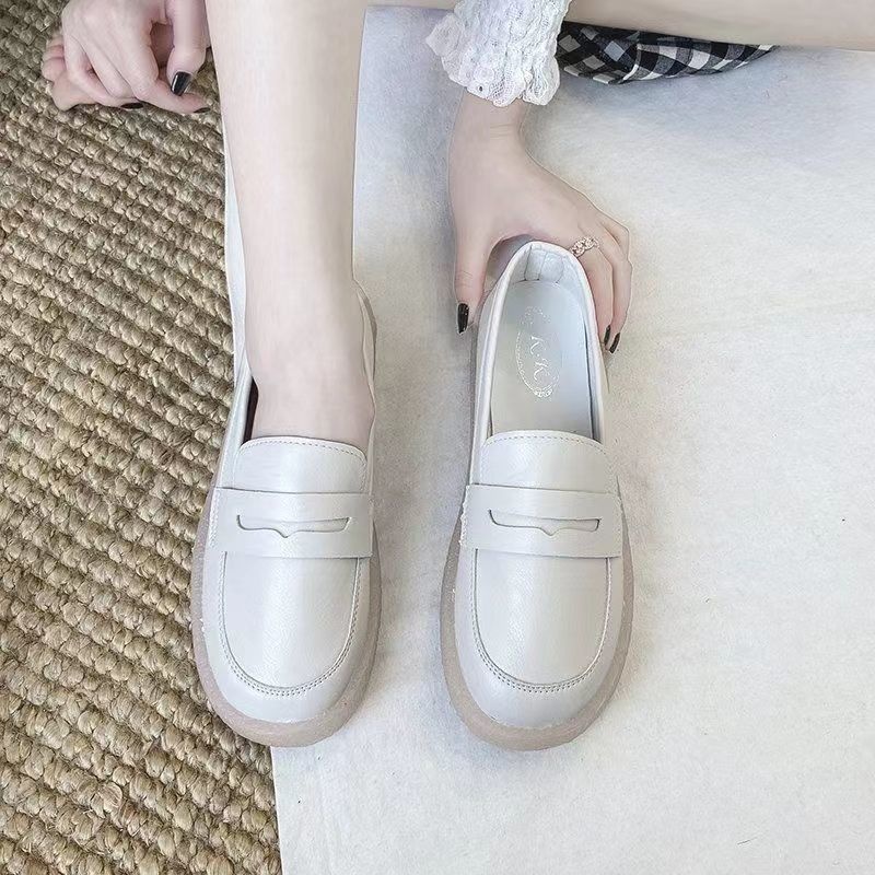 ShoeGlobe Damen-Krankenschwesterschuhe mit weicher Sohle, bequem, Modell 2025, neu, für Krankenhauspraktikanten, weiß, atmungsaktiv, ermüdungsfreie Arbeitsschuhe_voghion.com