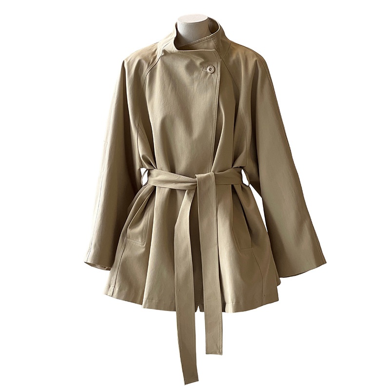 Women's Clothing Women's Clothing Women's Clothing Women's Clothing Yanshuang French Retro Style Mid-Length Trench Coat_voghion.com