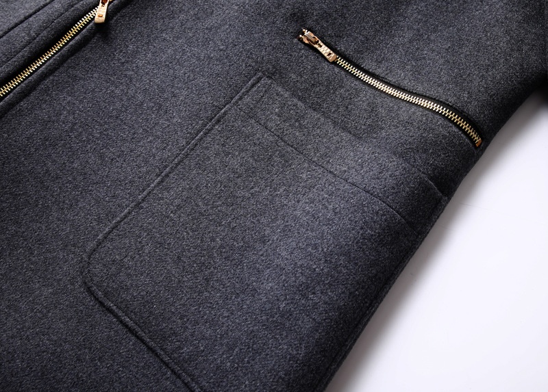 boy Boy Boy 2024 New Autumn Winter Wool Coat Mid-Length Thickened Zipper Fashion Jacket Men's Cross-Border Exclusive_voghion.com