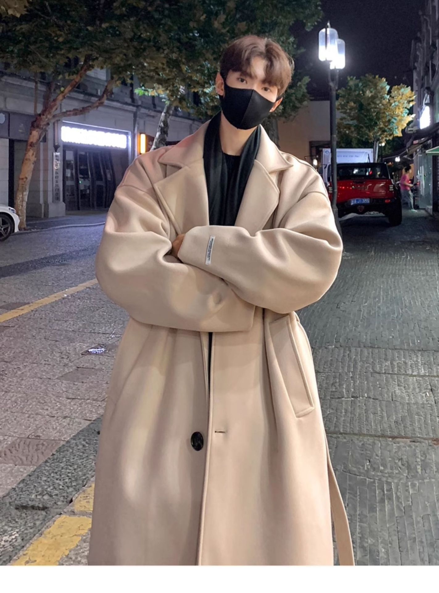 boy Boy Boy Shelby Mid-Length Wool For Men Winter British Style Chic Woolen Jacket High-End Over-the-Knee Trench Coat_voghion.com