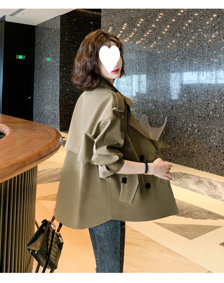 Women's Fashion Women's Fashion Women's Fashion Women's Short Elegant Trench Coat For Women, Autumn New Korean Style Sui_voghion.com