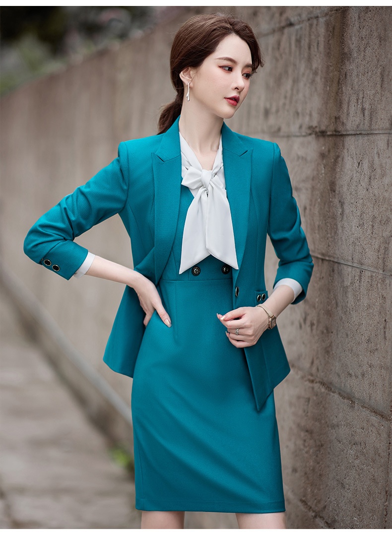 ChicShe European And American Cross-Border Hot-Selling Commuter Foreign Trade Women's Suit Jacket Professional Pants_voghion.com