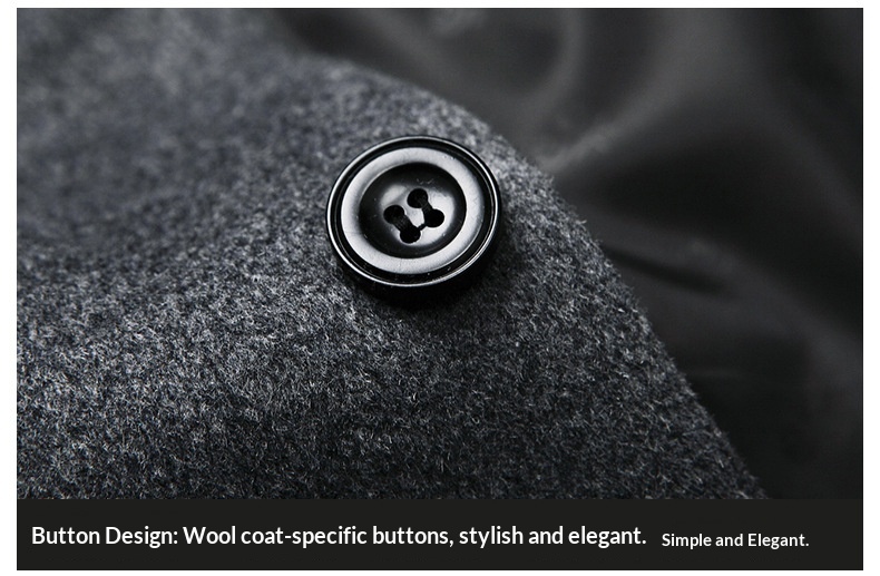 boy Boy Boy Wool Suit Korean Style Slim Fit Autumn Winter Middle-aged Woolen Coat Men's Jacket_voghion.com