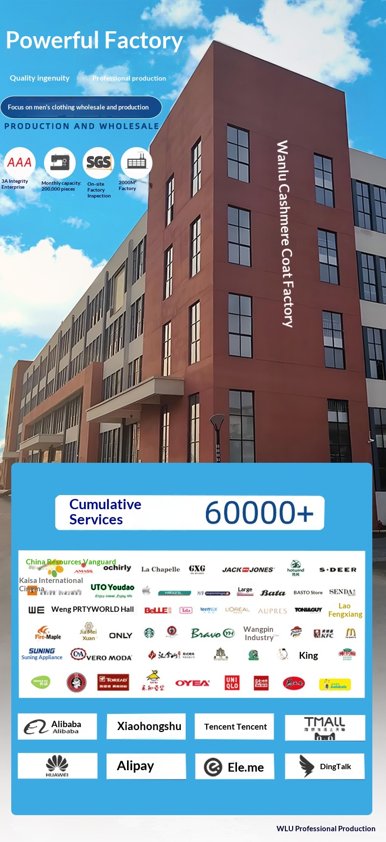 Manteau Boy Boy 100% laine double face Automne-Hiver 2025, nouveau manteau épais en duvet pour homme, vêtement de travail décontracté_voghion.com