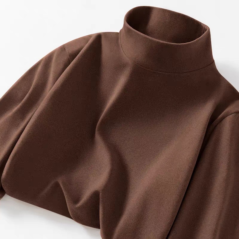 boy Boy Boy De Rong Base Shirt For Men, Autumn Winter Coat, Suit Inner Layer, Solid Color T-Shirt, Mature And Stable Men's Fashion,_voghion.com