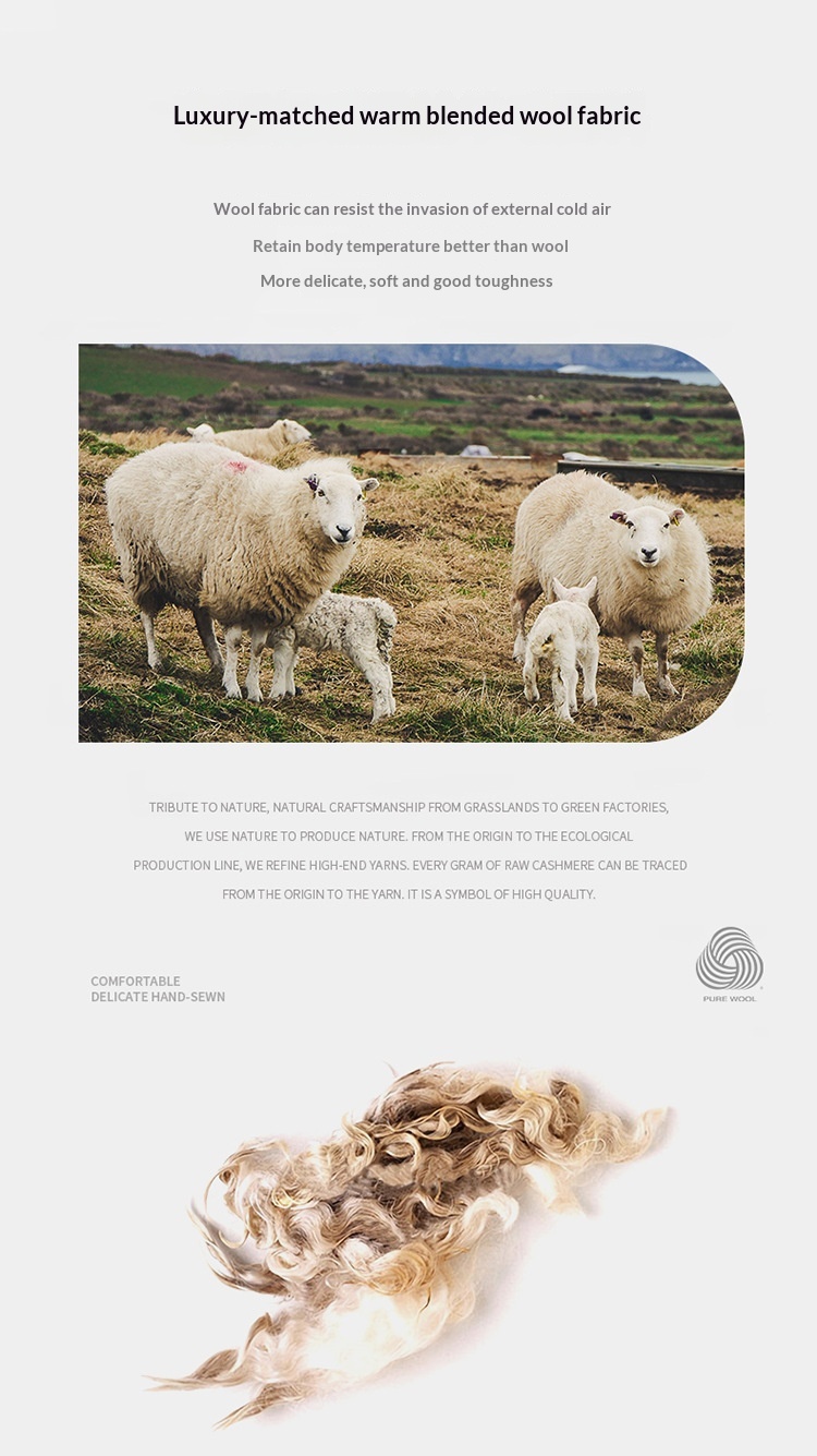 boy Boy Boy 2025 Autumn Winter Double-Sided Wool Men's Jacket New High-End Casual Short Coat Double-Breasted Down Liner_voghion.com