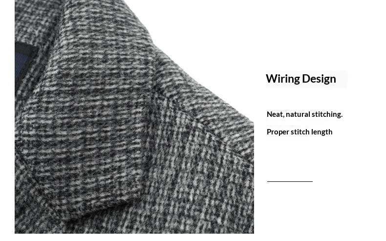 boy Boy Boy Autumn Winter Thickened Wool For Men, Dad's Warm Suit Collar Jacket, Fashionable Trendy Mid-Length Trench Coat_voghion.com