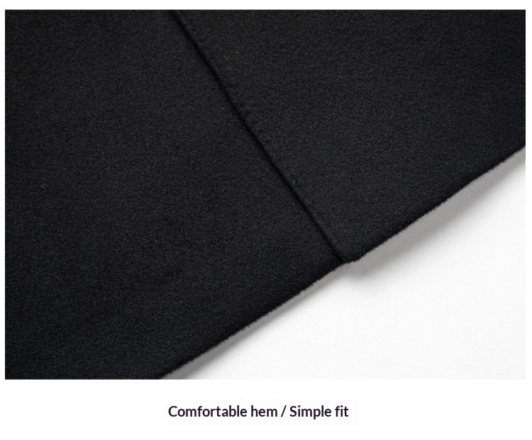 boy Boy Boy Wool And Goose Down Coat With Cashmere Men, Turn-Down Collar, Winter New Mid-Length Business Thickened Woolen Jacket For_voghion.com