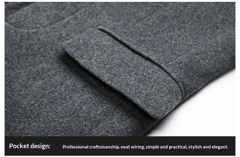 boy Boy Boy Wool Suit Korean Style Slim Fit Autumn Winter Middle-aged Woolen Coat Men's Jacket_voghion.com