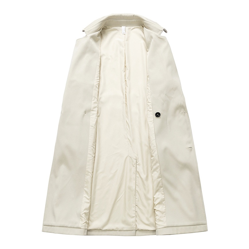 Women's Clothing Women's Clothing Women's Clothing Women's Clothing Spring And Autumn Khaki Trench Coat For Men, Mid-Len_voghion.com