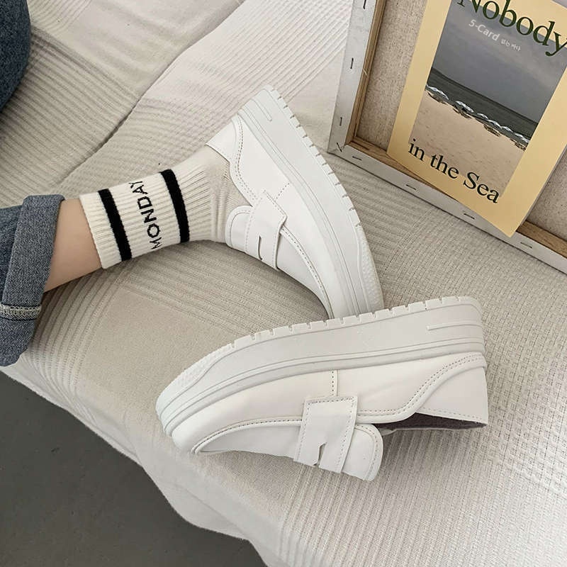 ShoeGlobe Damen-Pflegeschuhe in Weiß, weiche Sohle, beidseitig tragbar, neues Modell Frühjahr/Herbst 2025, bequem für lange Arbeitstage, ideal für medizinische Berufe_voghion.com