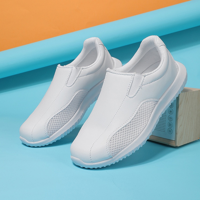 ShoeGlobe Nurse für Damen und Herren, weiche Sohle, bequem, rutschfest, flach, für Frühling, Herbst und Sommer, große Größen, leicht, medizinisch_voghion.com