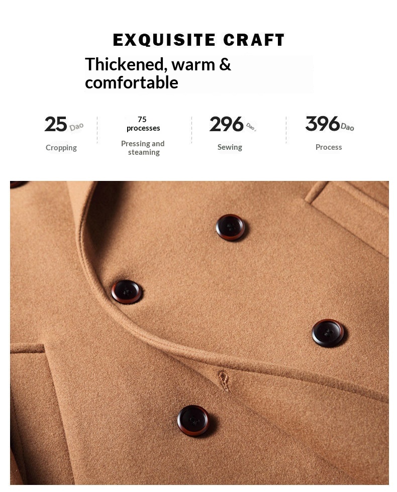 boy Boy Boy Men's Autumn Winter Long Over-the-Knee Double-Breasted Wool Trench Coat For Young And Middle-Aged Business Casual Warm_voghion.com