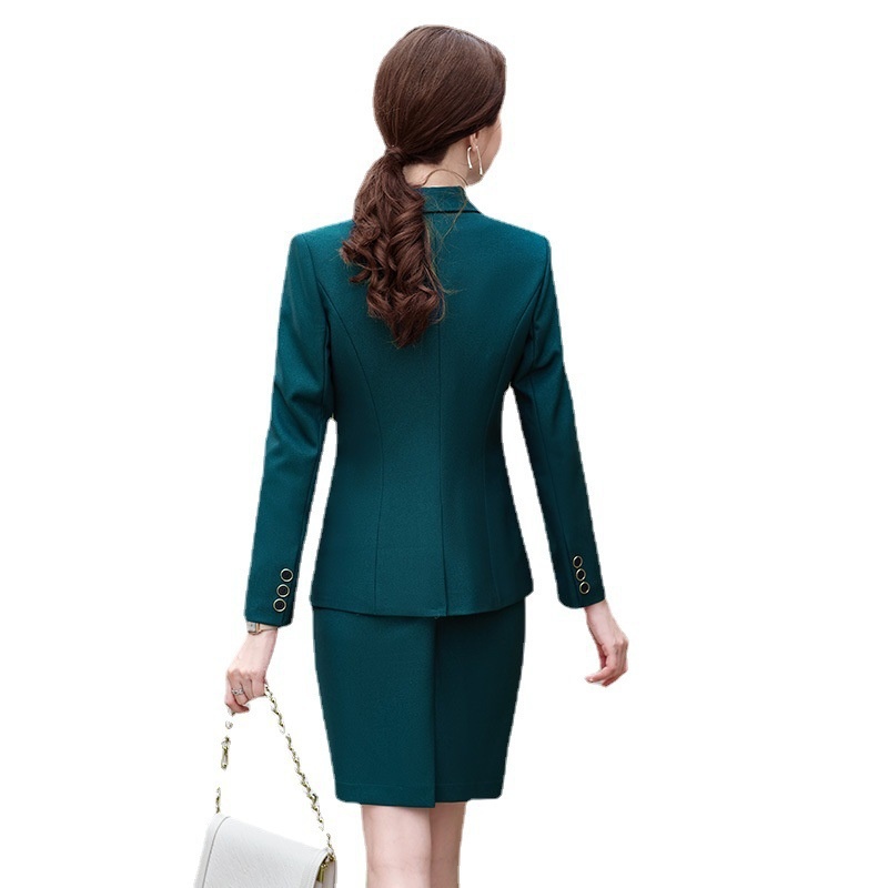 ChicShe European And American Cross-Border Hot-Selling Commuter Foreign Trade Women's Suit Jacket Professional Pants_voghion.com