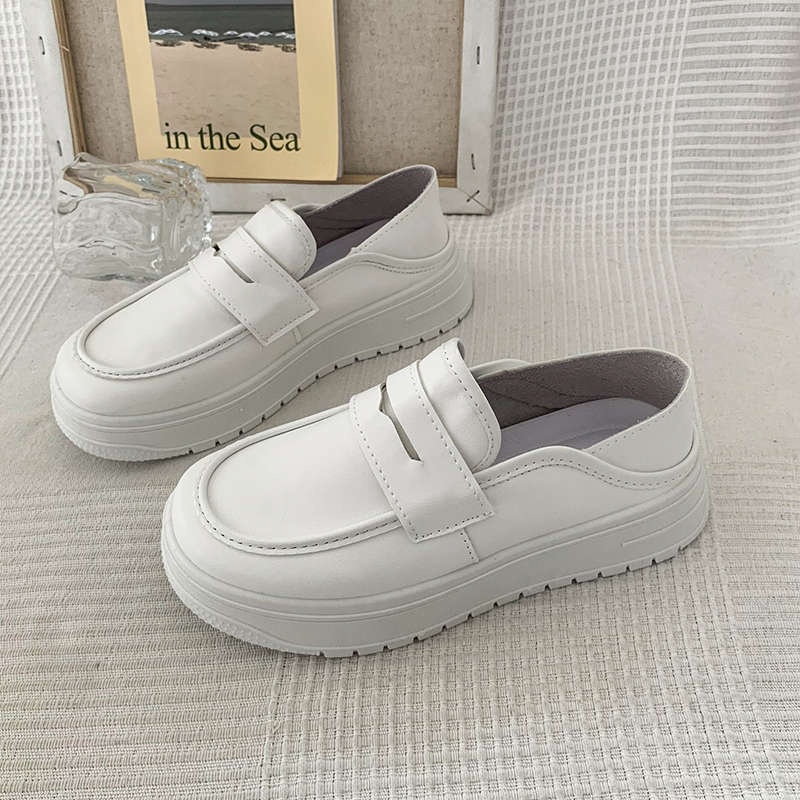 ShoeGlobe Damen-Pflegeschuhe in Weiß, weiche Sohle, beidseitig tragbar, neues Modell Frühjahr/Herbst 2025, bequem für lange Arbeitstage, ideal für medizinische Berufe_voghion.com