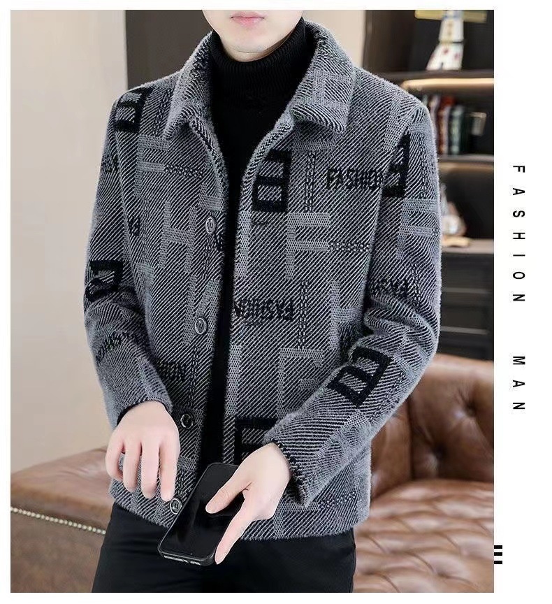 boy Boy Boy 2023 Men's Autumn Winter New Short Woolen Coat Korean Style Warm Thickened Casual Jacket_voghion.com