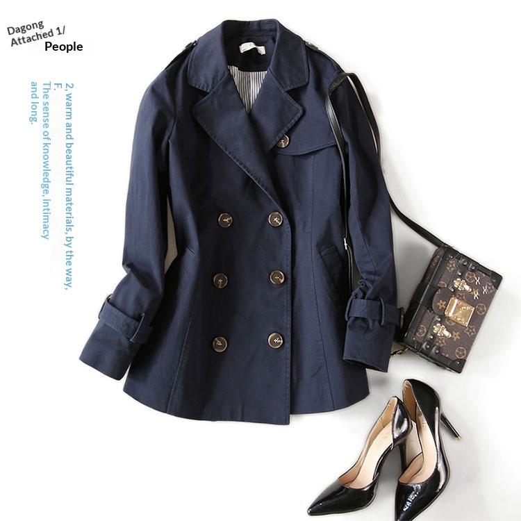 Women's Clothing Women's Clothing Women's Clothing Women's Clothing Quality Japanese Style New Trench Coat Short Versati_voghion.com