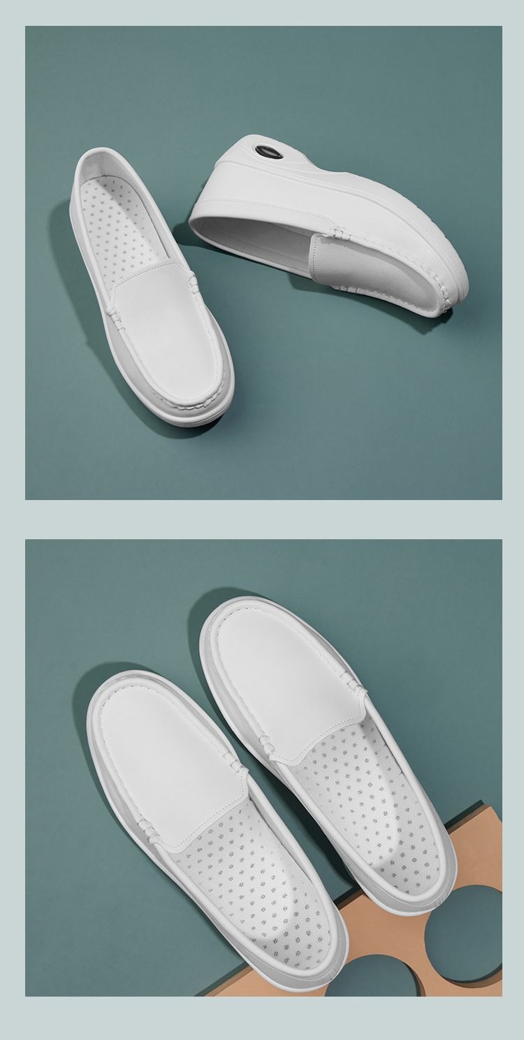 ShoeGlobe Neue Modelle für Krankenschwestern und Pflegerinnen: Atmungsaktive, rutschfeste und gepolsterte Arbeitsschuhe für medizinische Zwecke, bequeme Freizeitschuhe mit dicker Sohle._voghion.com