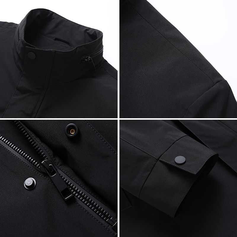 2021 Autumn New Coat Middle-aged Men's Mid-length Sleeve_voghion.com