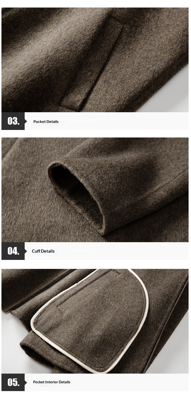 boy Boy Boy Men Autumn Winter New Korean Style Trendy Short High-End Wool Men's Jacket Top Coat_voghion.com