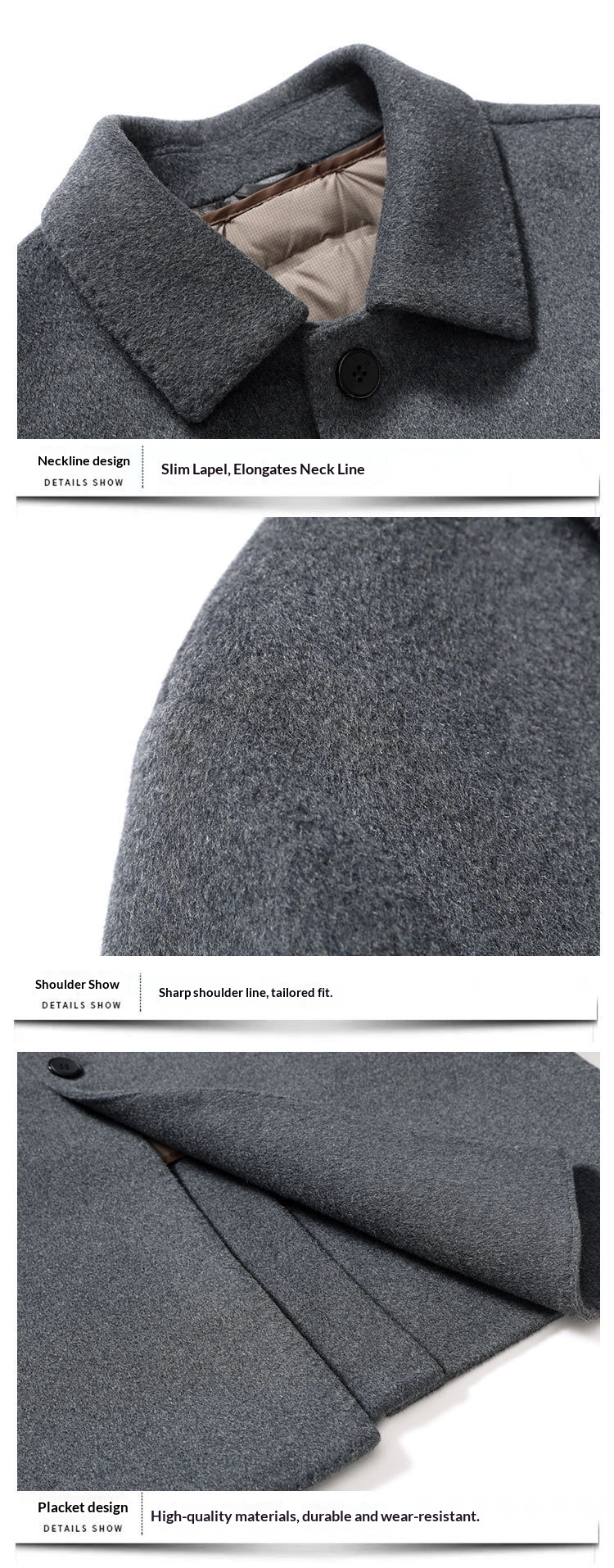 boy Boy Boy Plus Size Coat Men, Mid-Length, Winter Thickened Wool Double-Sided Woolen Coat, Oversized For Big And Tall Men_voghion.com