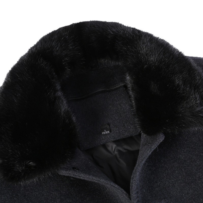 boy Boy Boy Winter Down Liner Cashmere Mid-Length Middle-aged Men Dad Wear Warm Fur Collar Woolen Coat_voghion.com