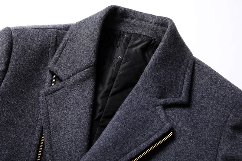 boy Boy Boy 2024 New Autumn Winter Wool Coat Mid-Length Thickened Zipper Fashion Jacket Men's Cross-Border Exclusive_voghion.com