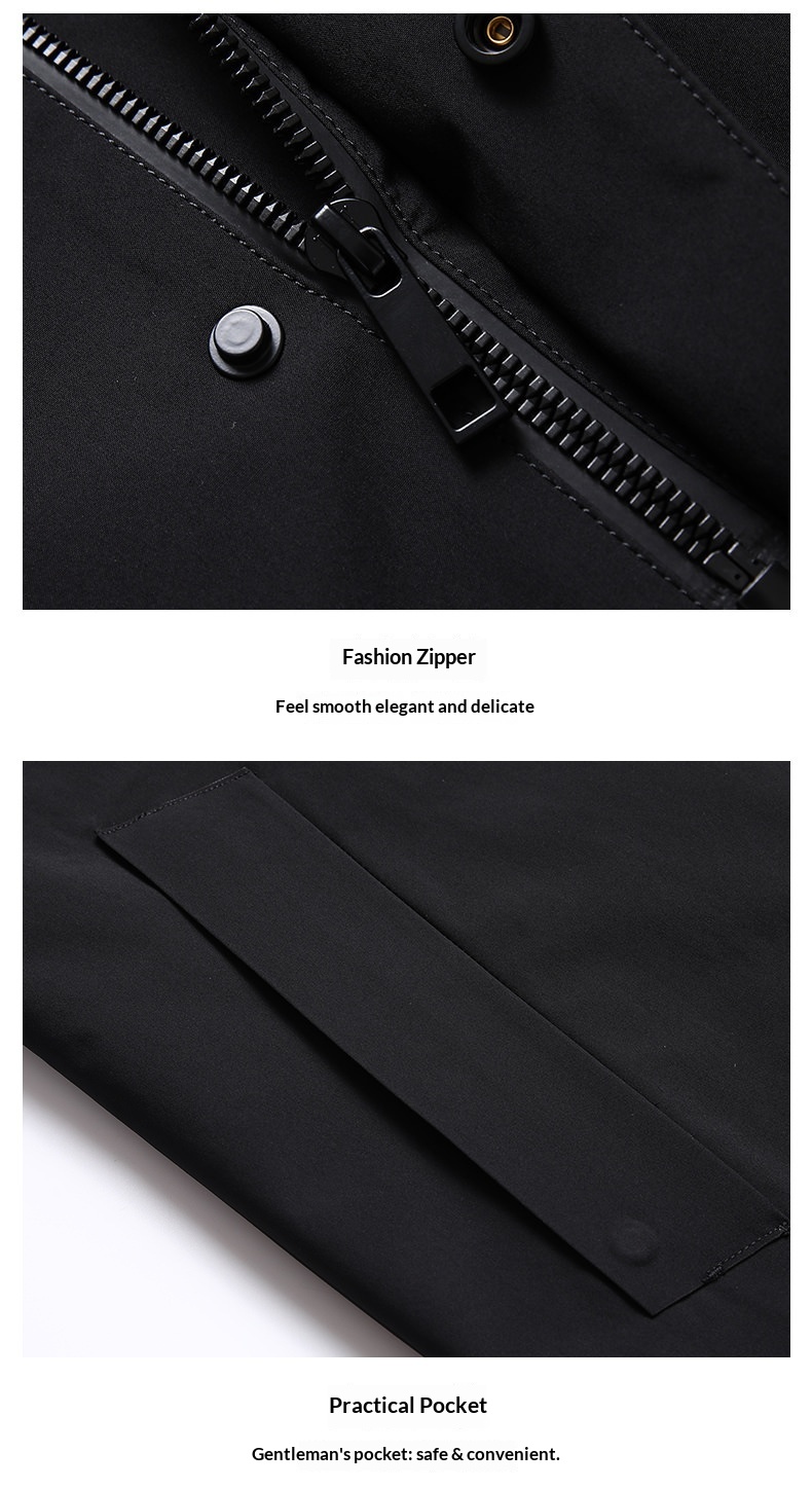 2021 Autumn New Coat Middle-aged Men's Mid-length Sleeve_voghion.com