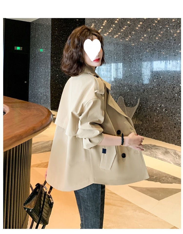 Women's Fashion Women's Fashion Women's Fashion Women's Short Elegant Trench Coat For Women, Autumn New Korean Style Sui_voghion.com