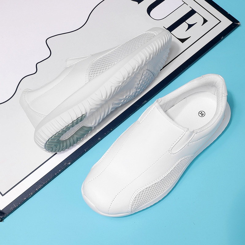 ShoeGlobe Nurse für Damen und Herren, weiche Sohle, bequem, rutschfest, flach, für Frühling, Herbst und Sommer, große Größen, leicht, medizinisch_voghion.com