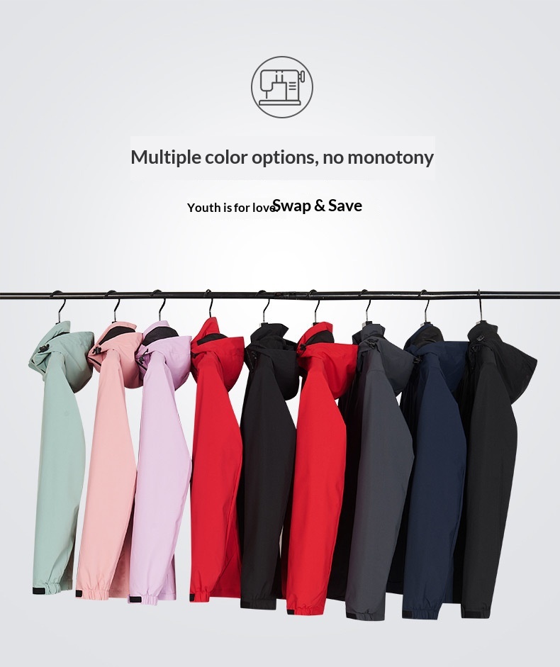 Women's Clothing Couple Style Windproof Waterproof Wear-resistant Outdoor Workwear Jacket Autumn Winter Casual Trench Coat For Men_voghion.com