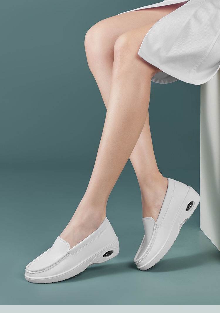 ShoeGlobe Neue Modelle für Krankenschwestern und Pflegerinnen: Atmungsaktive, rutschfeste und gepolsterte Arbeitsschuhe für medizinische Zwecke, bequeme Freizeitschuhe mit dicker Sohle._voghion.com