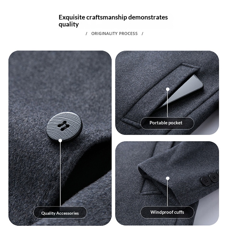 boy Boy Boy Autumn Winter Wool Men's Mid-Length Business Casual Trench Coat Middle-aged Woolen Jacket British Style Gentleman_voghion.com