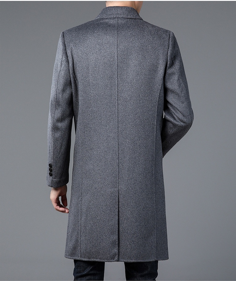 boy Boy Boy Autumn Winter Wool Men's Mid-Length Business Casual Trench Coat Middle-aged Woolen Jacket British Style Gentleman_voghion.com