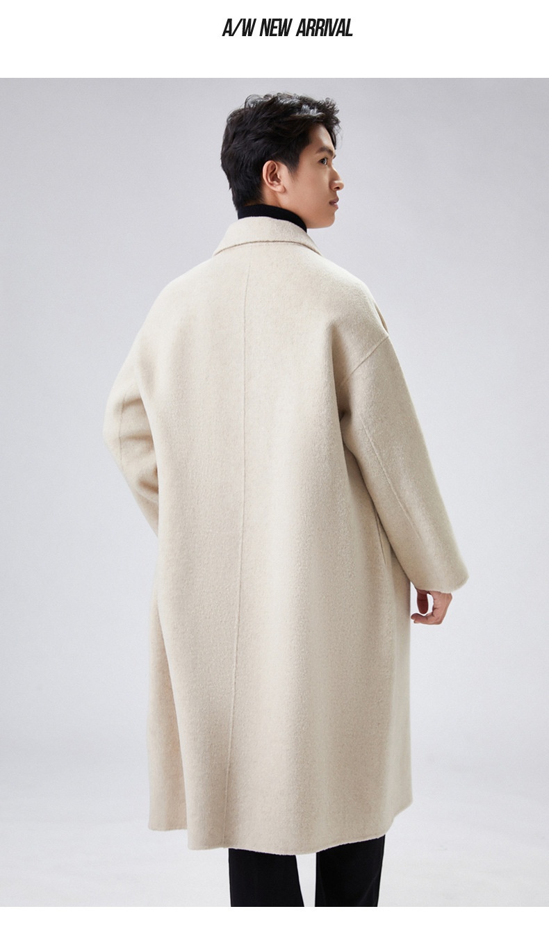 boy Boy Boy 2025 Autumn Winter Men's Coat 20% Alpaca 80% Wool British Style Loose Jacket MRT2110_voghion.com